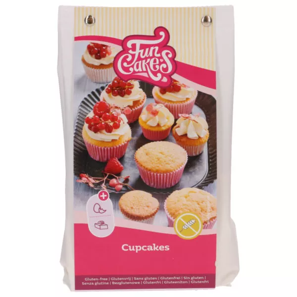 Mix für Cupcakes, Glutenfrei