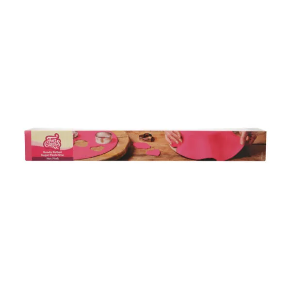 Disco de Fondant Extendido Hot Pink