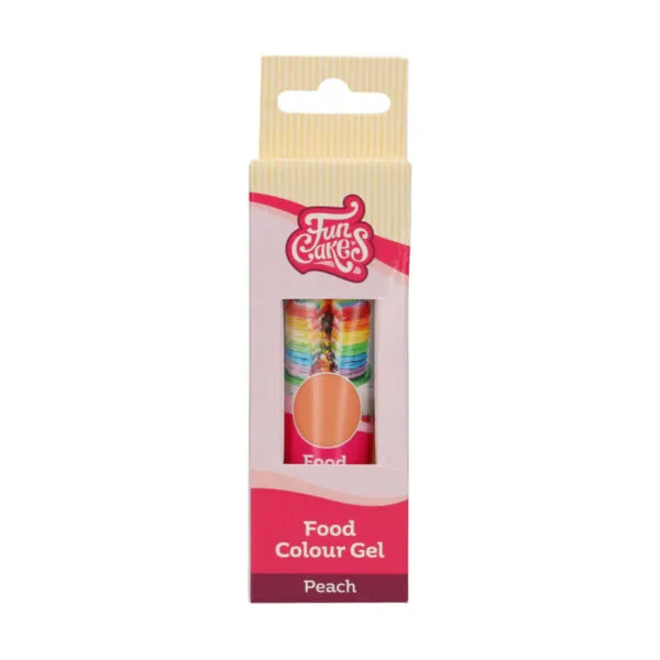 Food Colour Gel Peach