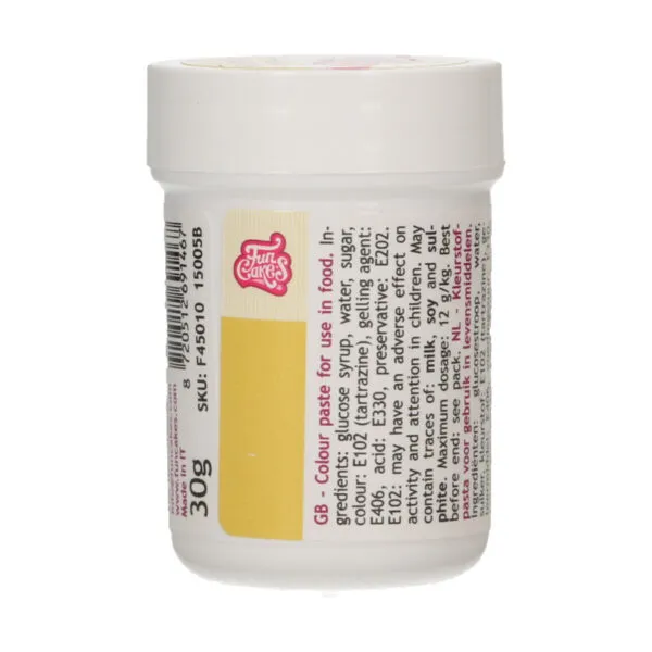 Food Colour Paste Yellow