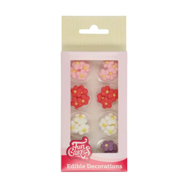 Suikerdecoratie Kleine Bloemen