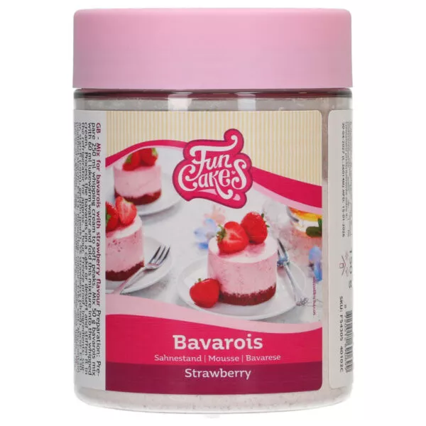 Mix pour Bavarois Fraise