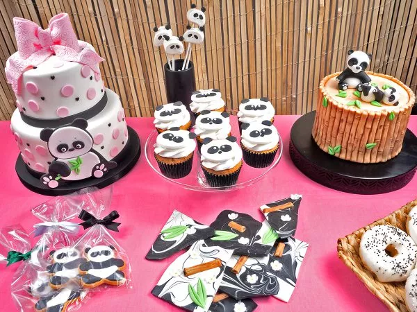 FunCakes Recept Panda Cupcakes