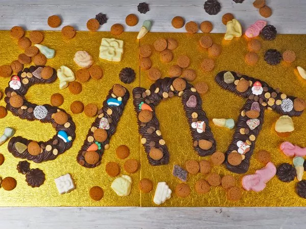 Sinterklaas chocoladeletters