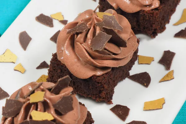 Brownies met Chocolade Enchanted Cream®