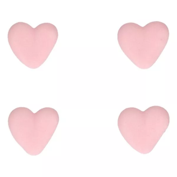 FC71033 Suikerdecoratie Hartjes Roze 2