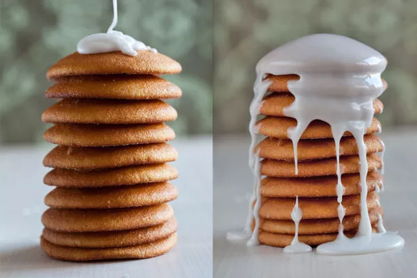 Dutch egg cakes with dip 'n drip