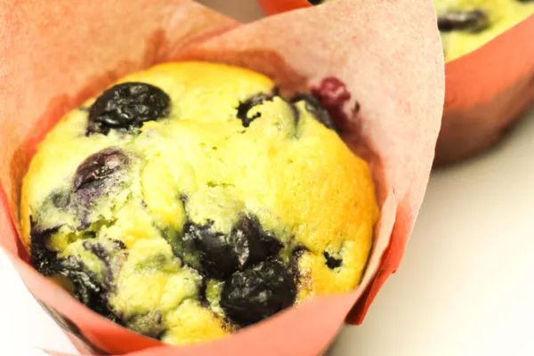 Bosbessen muffin