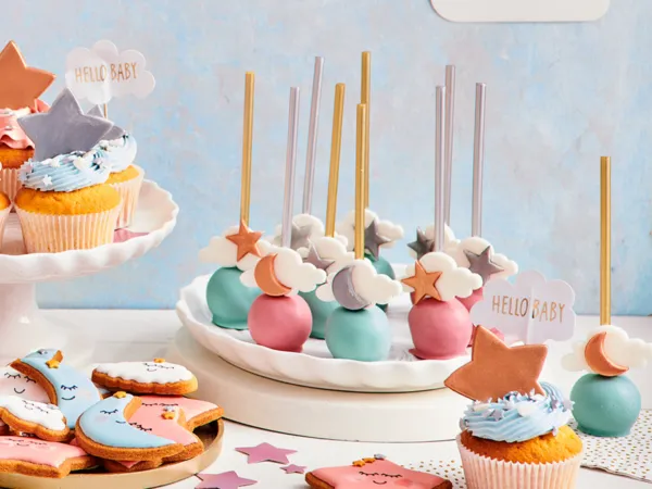 Babyshower cakepops