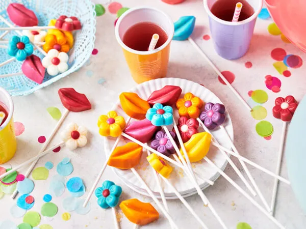Lolly's met knettersuiker