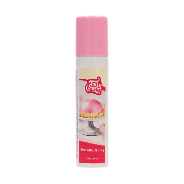 Spray Métallique Rose Bébé