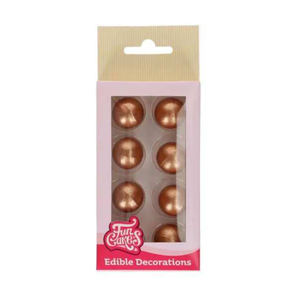 Bolas de Chocolate Bronce