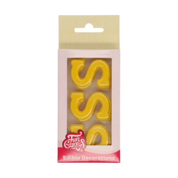 Choco Decorations Letter S