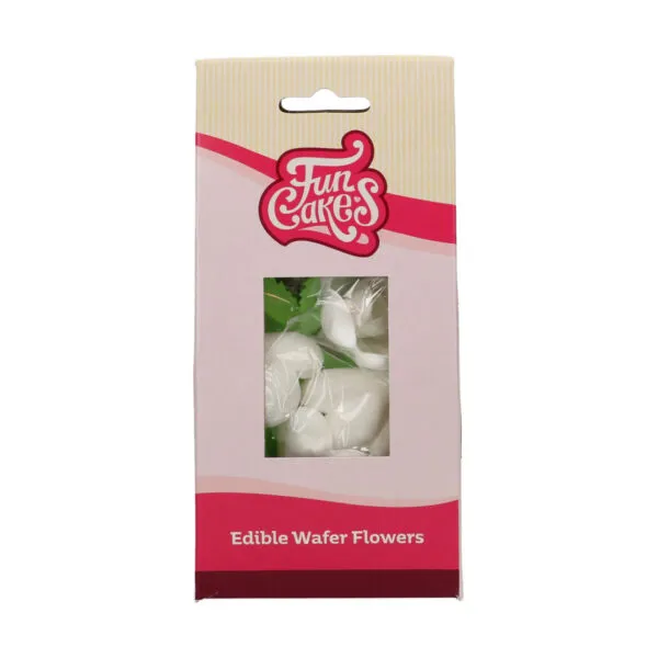 Edible Wafer Flowers Tulip & Leaves