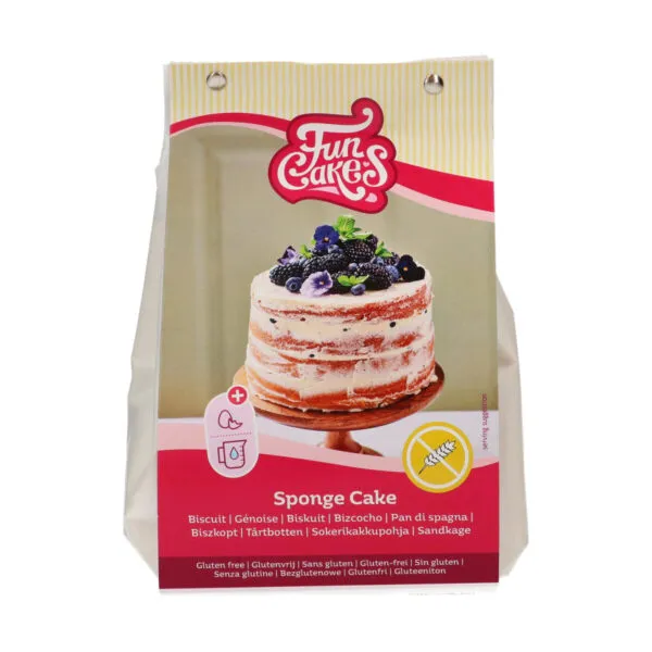 Mix für Biskuit, Glutenfrei