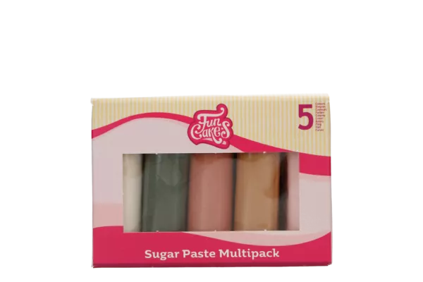 Sugar Paste Multipack Shimmering Garden