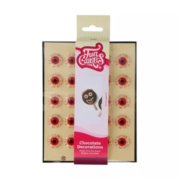 Chocolade Decoraties Bloederige Oogballen