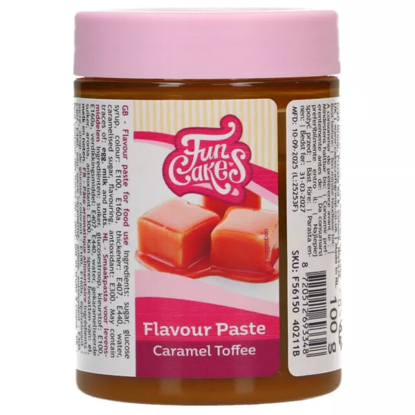 Smaakpasta Karamel Toffee