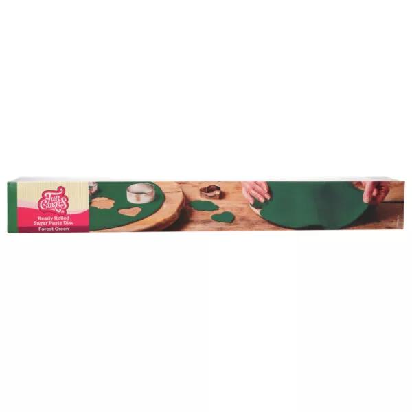 Pâte à Sucre Étalée Forest Green
