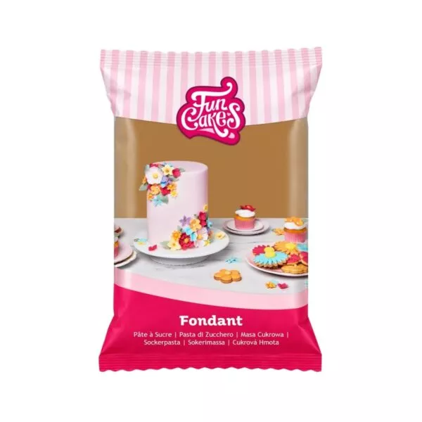 Fondant Teddy Bear Brown