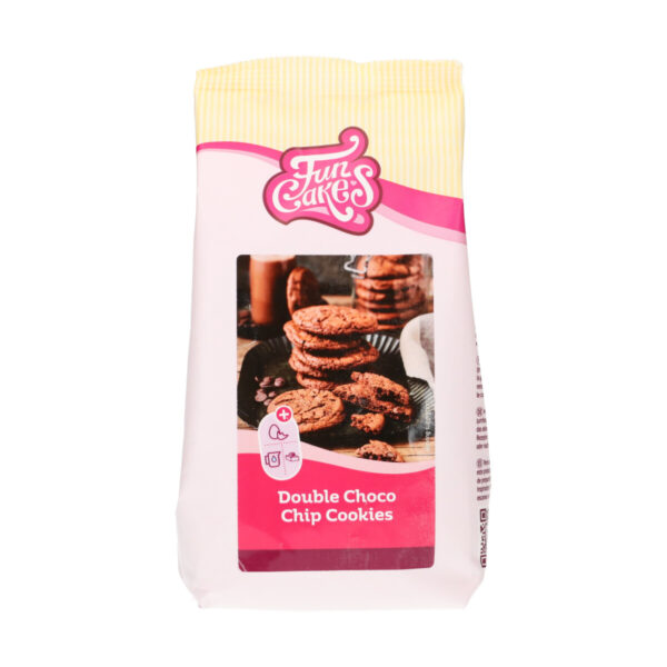 F10180 FunCakes Mix Double Choco Chip Cookies