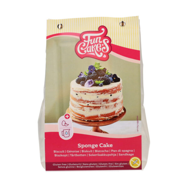 F11105 FunCakes Mix For Sponge Cake Gluten Free 500g