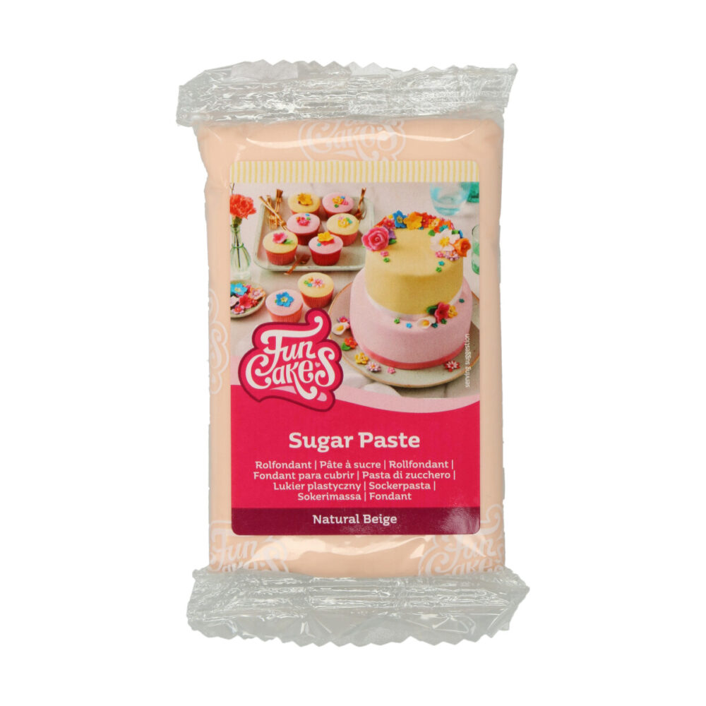 Funcakes pâte à sucre Maroon Brown 250 gr