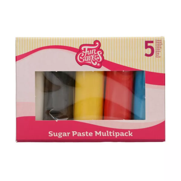 Rollfondant Multipack Primary Colours