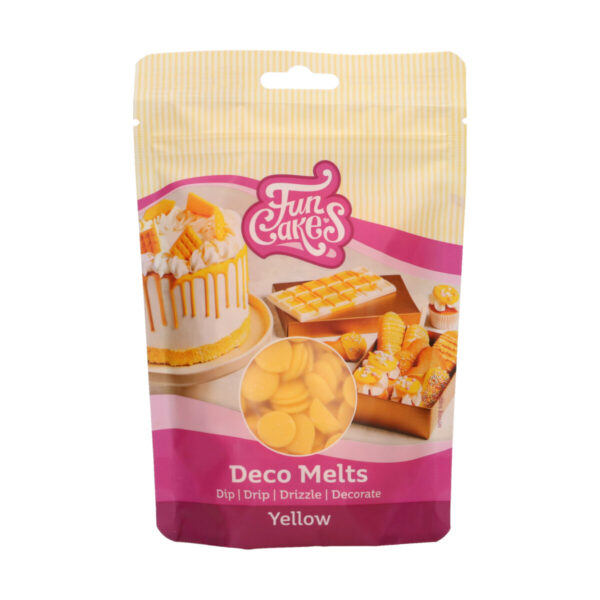 F25115 FunCakes Deco Melts Yellow