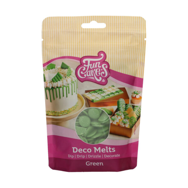 F25140 FunCakes Deco Melts Green 250g
