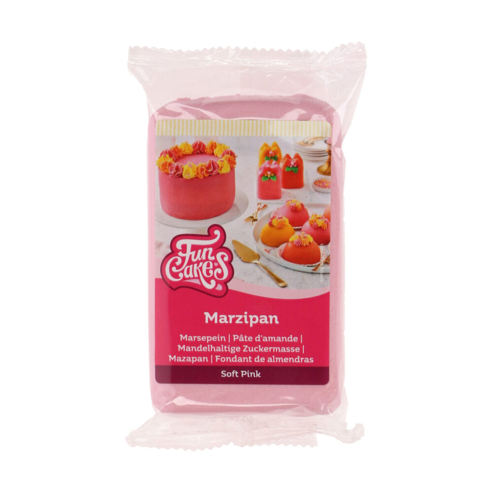 F28160 FunCakes Marzipan Soft Pink 250g