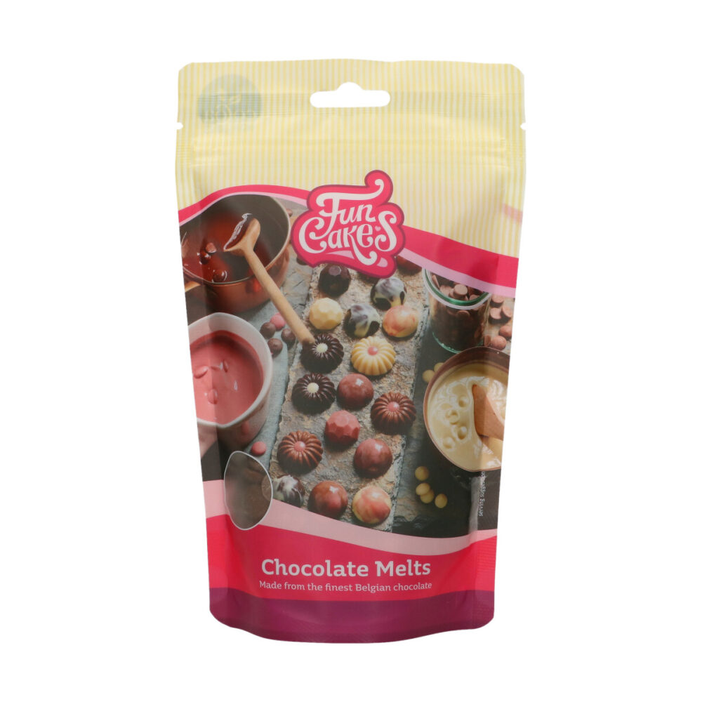 F30110 FunCakes Chocolate Melts Milk 350g Chocolade Melts Melk