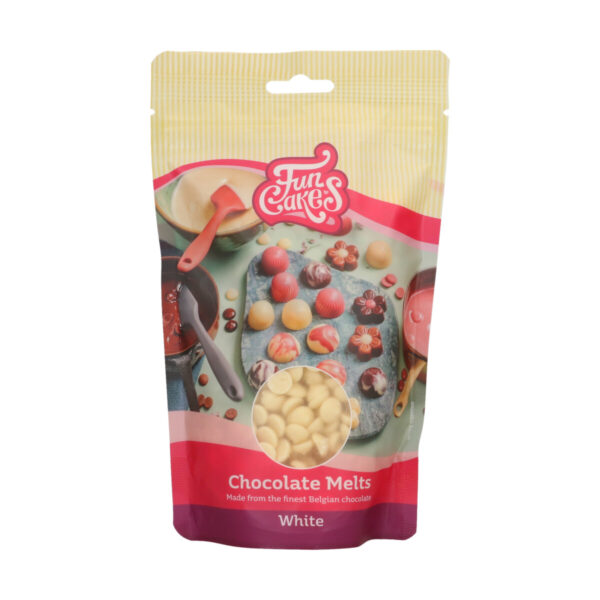 F30115 FunCakes Chocolate Melts White B