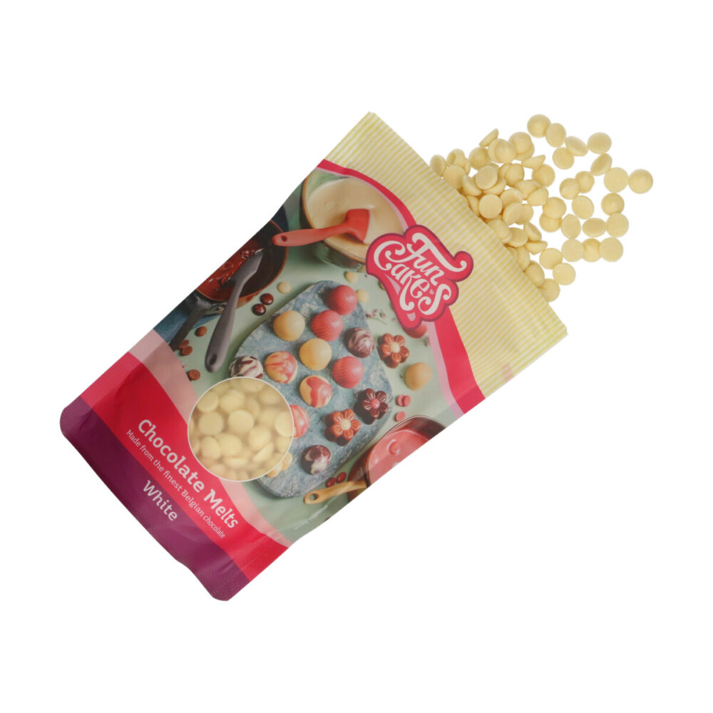 F30115 FunCakes Chocolate Melts White Melts B