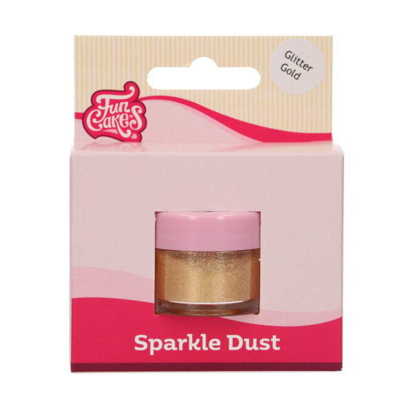 F41000 FunCakes Sparkle Dust Glitter Gold