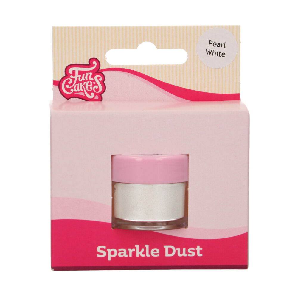 F41010 FunCakes Sparkle Dust Pearl White Sparkle Dust Pearl White