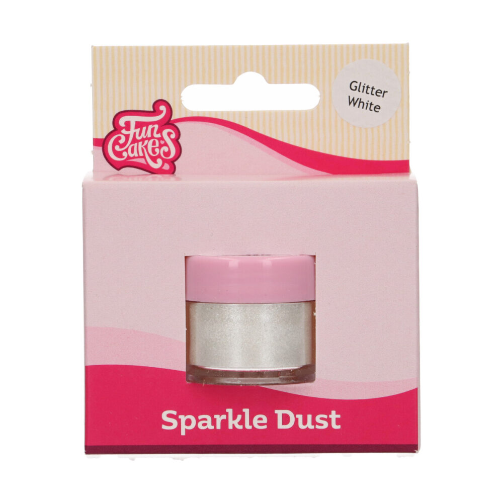 F41015 FunCakes Sparkle Dust Glitter White Packshot