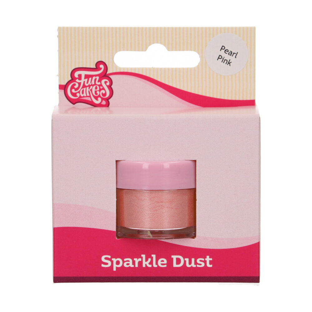 F41030 FunCakes Sparkle Dust Pearl Pink Packshot Sparkle Dust Pearl Pink