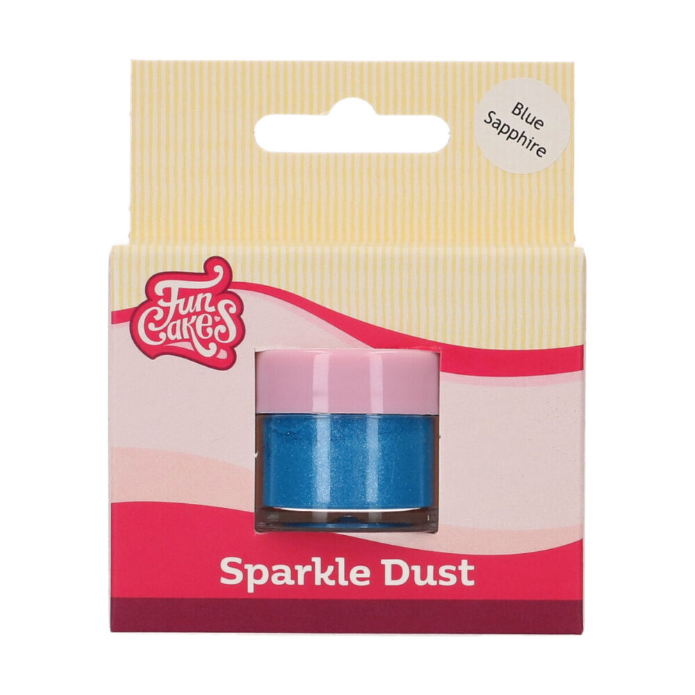 F41035 FunCakes Sparkle Dust Blue Sapphire B Sparkle Dust Blue Sapphire