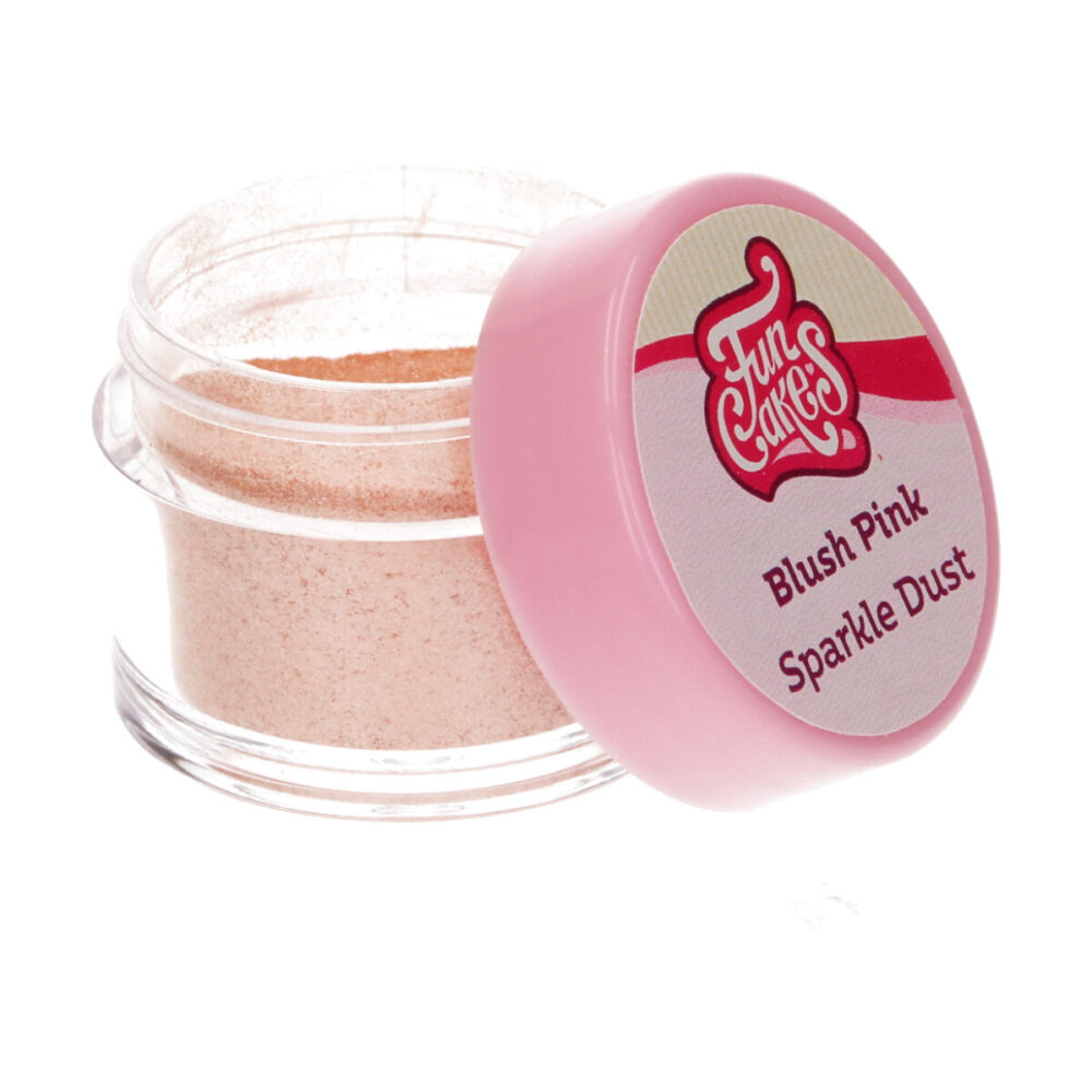 F41040 FunCakes Sparkle Dust Blush Pink Jar