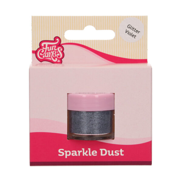 F41045 FunCakes Sparkle Dust Glitter Violet
