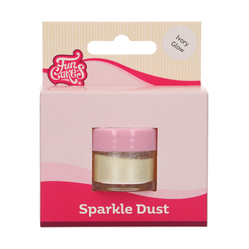 F41065 FunCakes Sparkle Dust Ivory Glow Sparkle Dust Ivory Glow