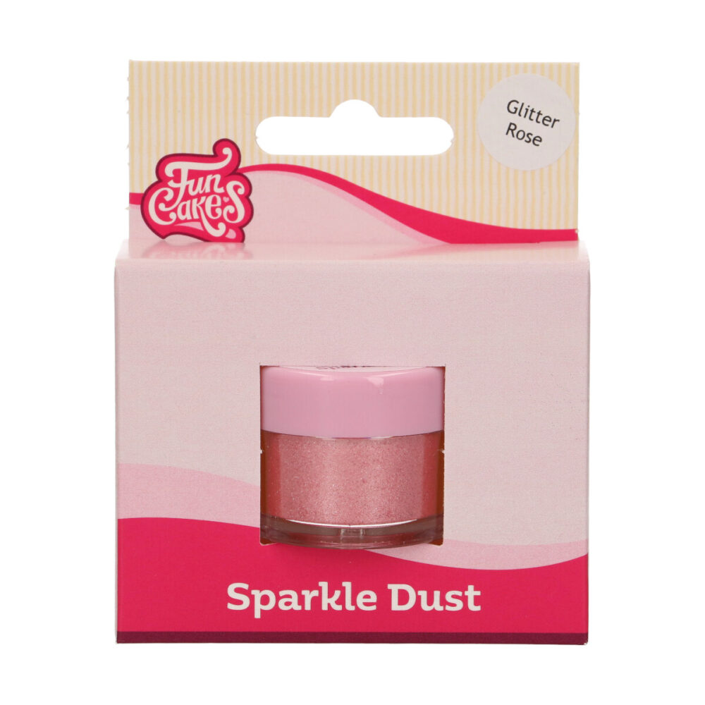 F41075 FunCakes Sparkle Dust Glitter Rose