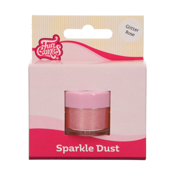 F41075 FunCakes Sparkle Dust Glitter Rose