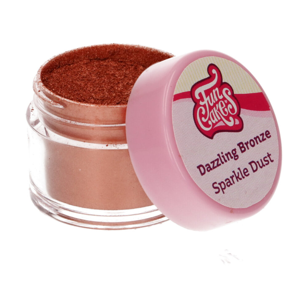 F41085 FunCakes Sparkle Dust Dazzling Bronze Jar