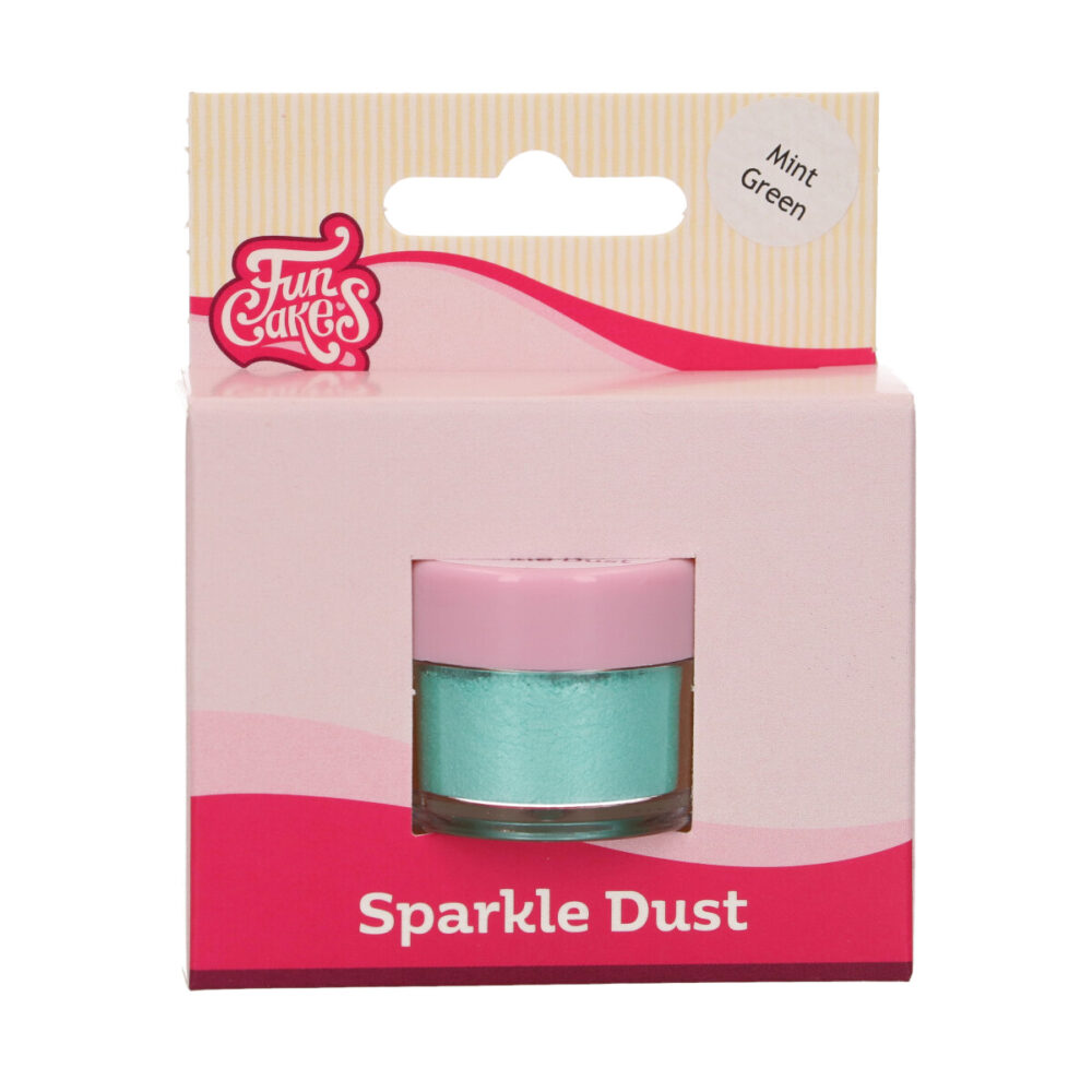 F41100 FunCakes Sparkle Dust Mint Green