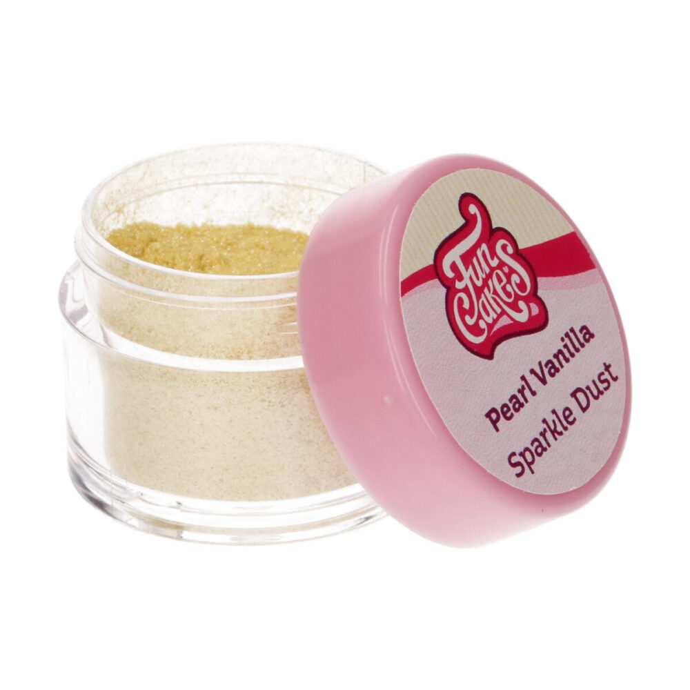 F41105 FunCakes Sparkle Dust Pearl Vanilla Jar