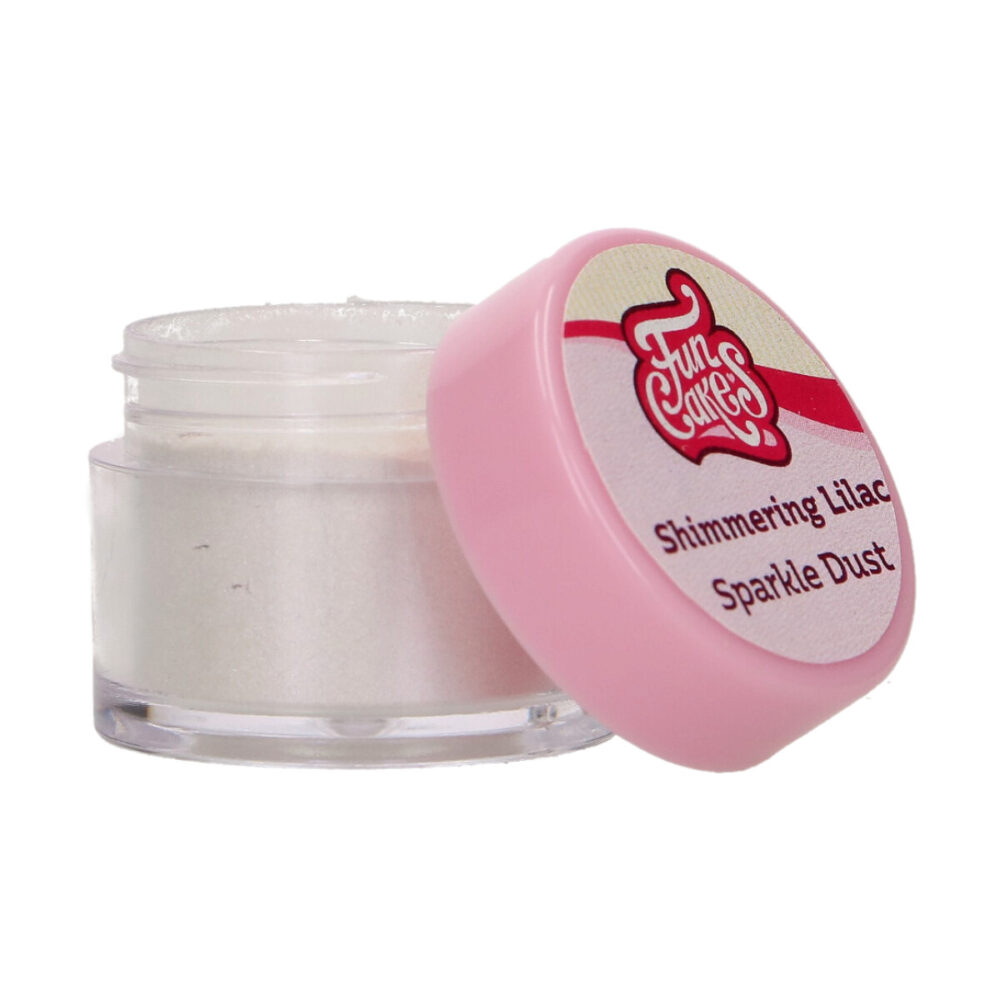 F41115 FunCakes Sparkle Dust Shimmering Lilac Jar