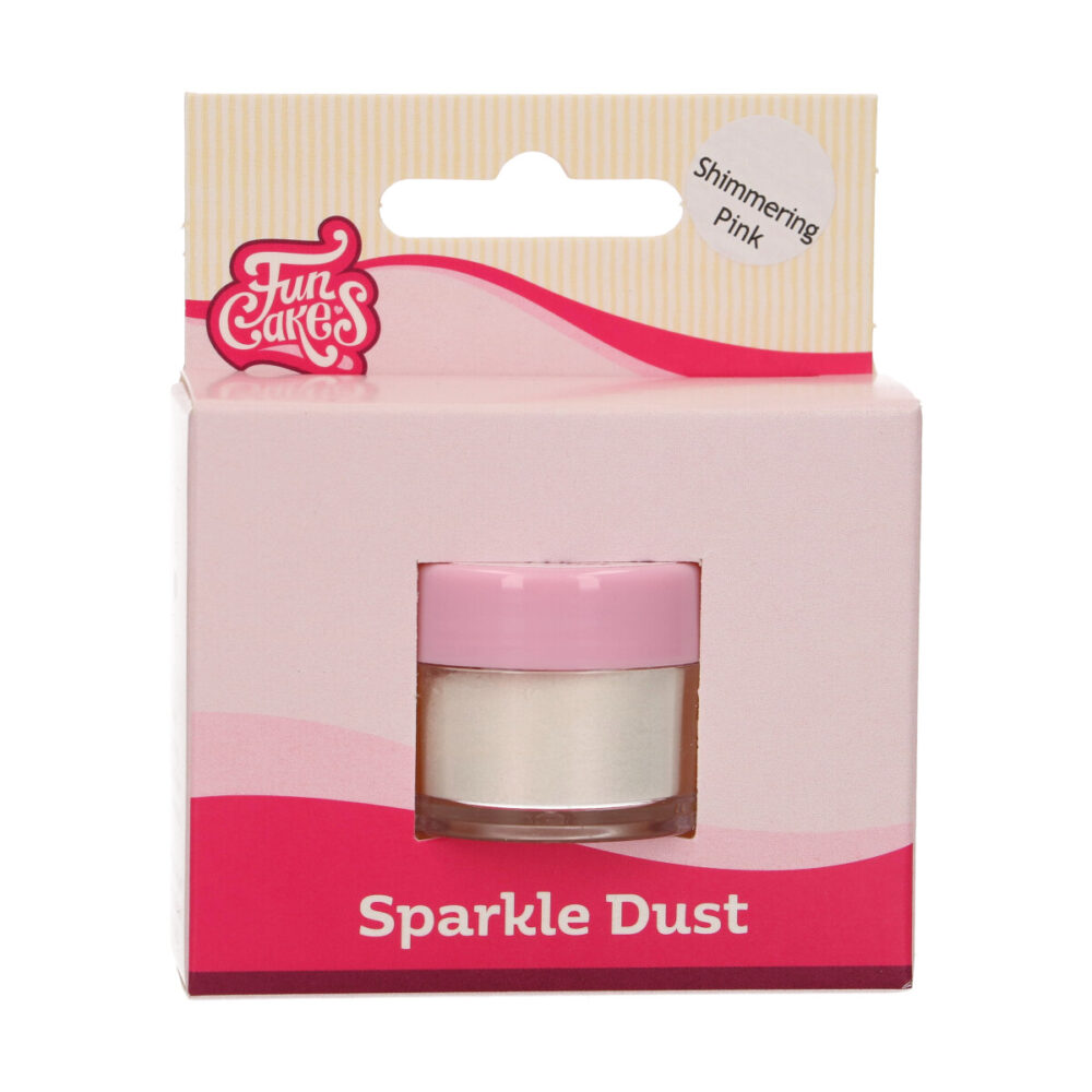 F41120 FunCakes Sparkle Dust Shimmering Pink Sparkle Dust Shimmering Pink