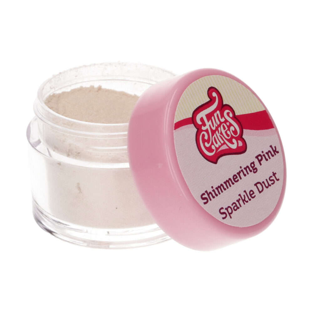 F41120 FunCakes Sparkle Dust Shimmering Pink Jar